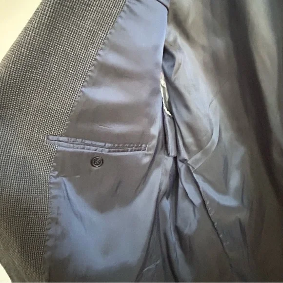 Ralph Lauren Grey Tweed Blazer Sport Coat Jacket